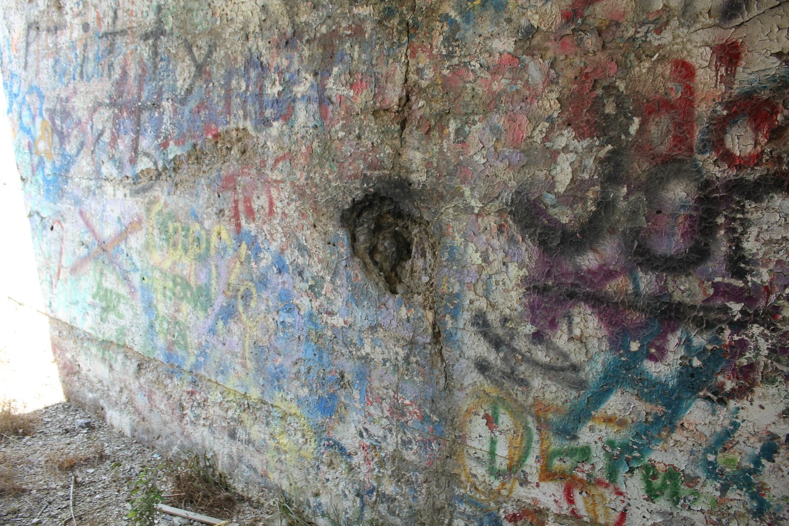 Hole in abutment